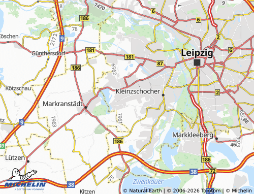 MICHELIN Grünau-Siedlung map - ViaMichelin