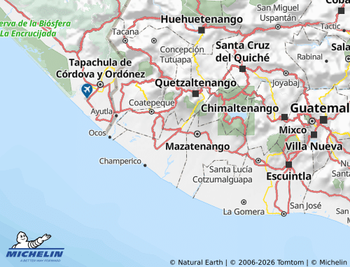 Mapa MICHELIN Retalhuleu - ViaMichelin