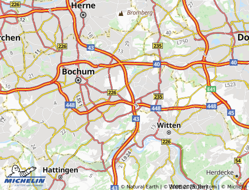 MICHELIN Laer map - ViaMichelin