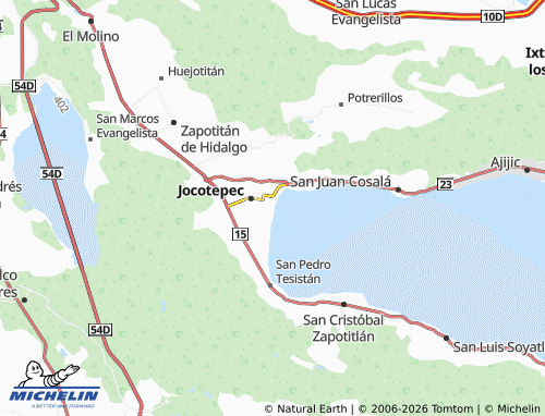 MICHELIN La Laguna map - ViaMichelin