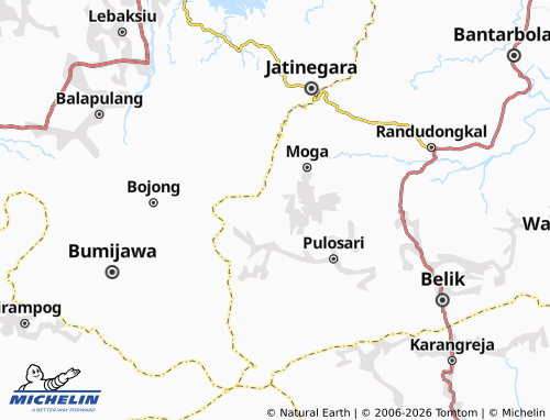 Carte MICHELIN Walangsanga - ViaMichelin