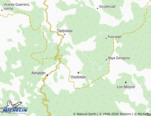 Mappa MICHELIN Caridad Guerrero - ViaMichelin