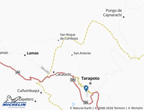 Mapa MICHELIN San Antonio - ViaMichelin