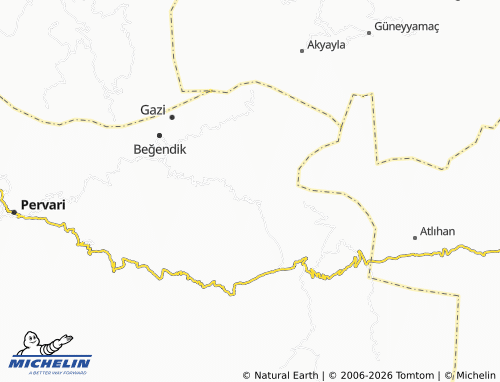 Mappa MICHELIN Keskin - ViaMichelin