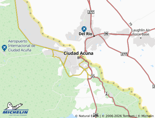 Mappa MICHELIN Centro - ViaMichelin