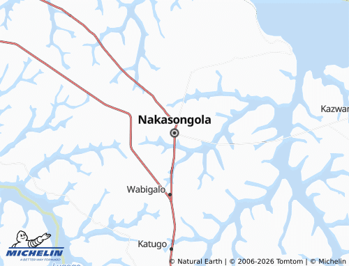 Mappa MICHELIN Nakasongola - ViaMichelin