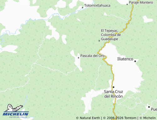 Mapa MICHELIN El Paraíso - ViaMichelin