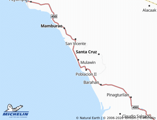 MICHELIN Mulawin map - ViaMichelin