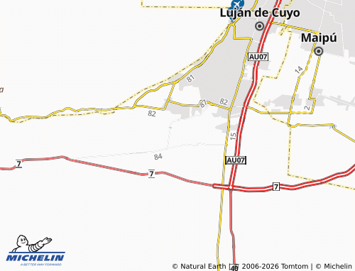 Mappa MICHELIN Costa Flores - ViaMichelin