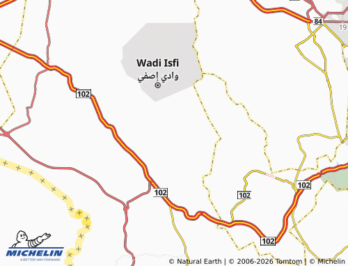 Carte MICHELIN Wadi al-'Ajeeli - ViaMichelin