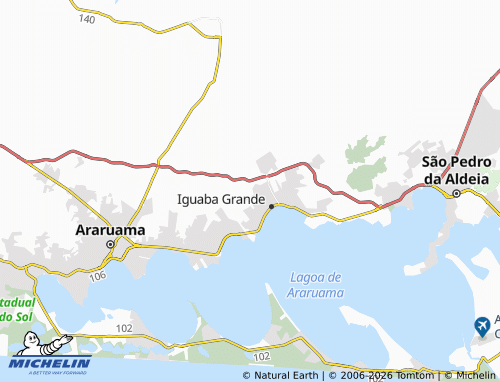 Mappa MICHELIN Jardim Solares - ViaMichelin