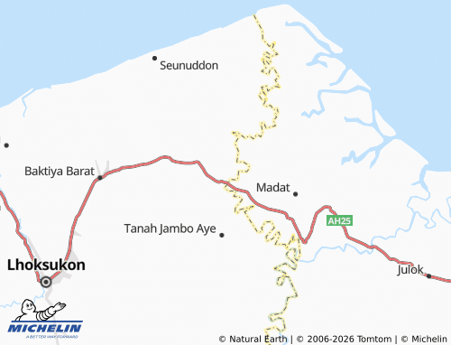 Mapa MICHELIN Mns Panton Labu - ViaMichelin