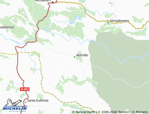 MICHELIN Alamillo map - ViaMichelin
