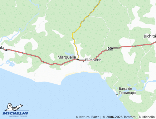 MICHELIN Marquelia map - ViaMichelin