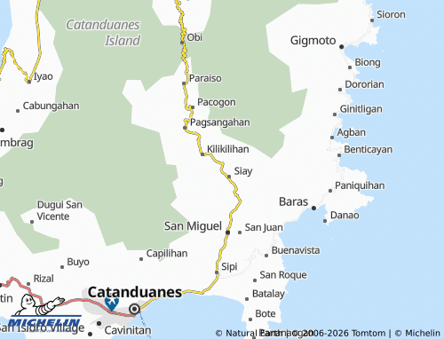 MICHELIN Mabato map - ViaMichelin
