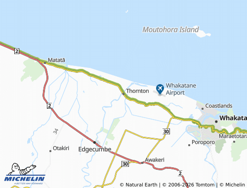 Mapa MICHELIN Thornton - ViaMichelin