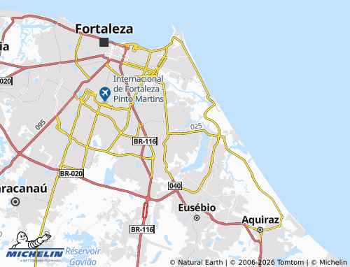 Mappa MICHELIN Alagadiço Novo - ViaMichelin