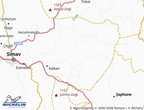 MICHELIN-Landkarte Şenköy - ViaMichelin