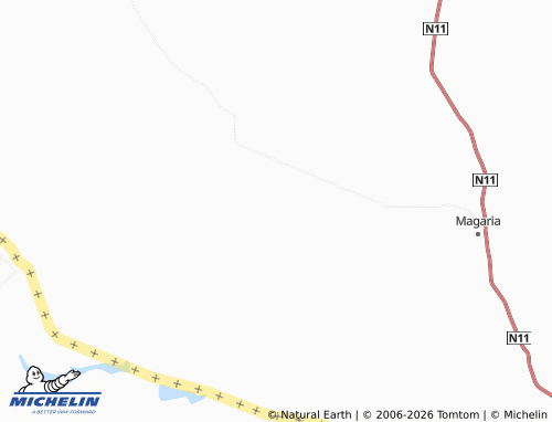 Carte MICHELIN Getsi - ViaMichelin