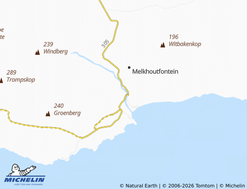 MICHELIN-Landkarte Grootfontein - ViaMichelin