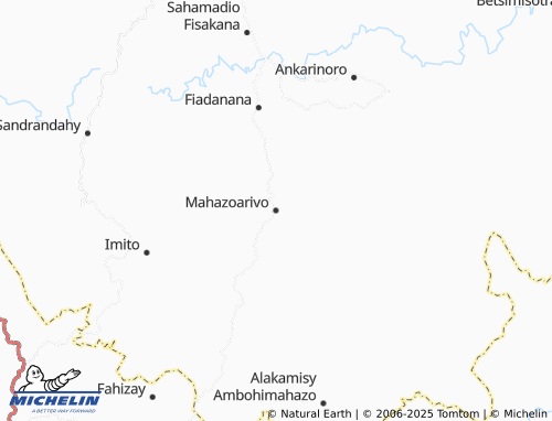 MICHELIN Mahazoarivo map - ViaMichelin