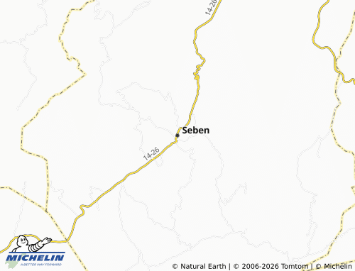 Mappa MICHELIN Seben - ViaMichelin