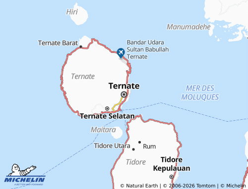 Carte MICHELIN Ternate - ViaMichelin