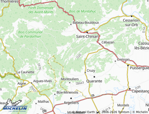 Mapa MICHELIN Villespassans - ViaMichelin