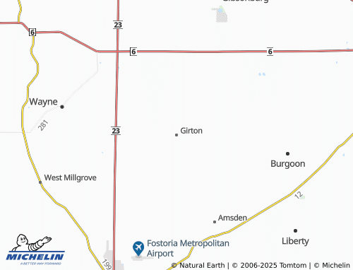 MICHELIN-Landkarte Girton - ViaMichelin