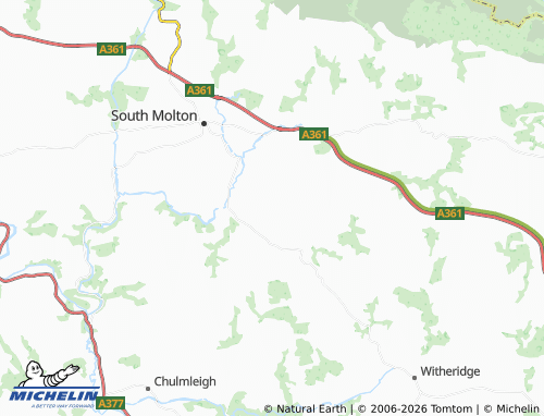 MICHELIN Mariansleigh map - ViaMichelin