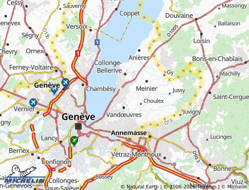 Carte MICHELIN La Capite - ViaMichelin
