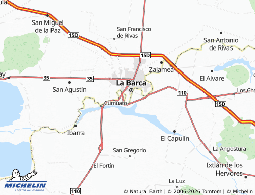 MICHELIN-Landkarte Rincón Chiquito - ViaMichelin