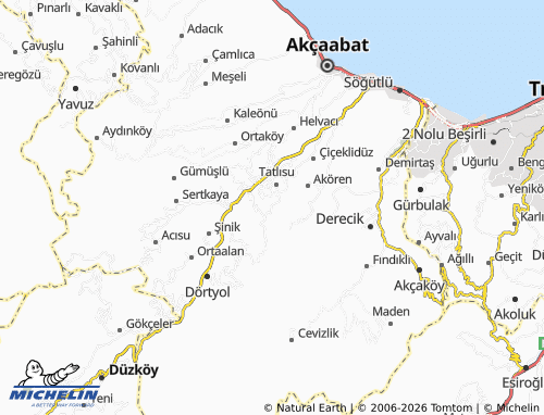 Mappa MICHELIN Akdamar - ViaMichelin