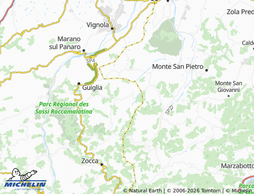 MICHELIN Ciano map - ViaMichelin