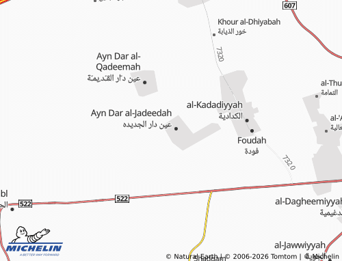 MICHELIN Al Rabiyah map - ViaMichelin
