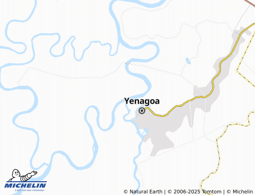 MICHELIN Opuama map - ViaMichelin