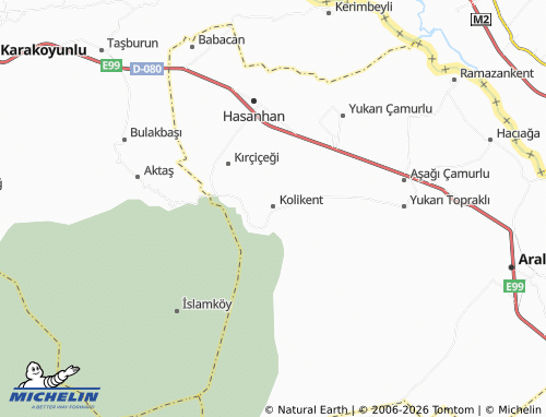 MICHELIN Kulukent map - ViaMichelin