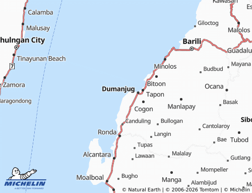 Mappa MICHELIN Calaboon - ViaMichelin