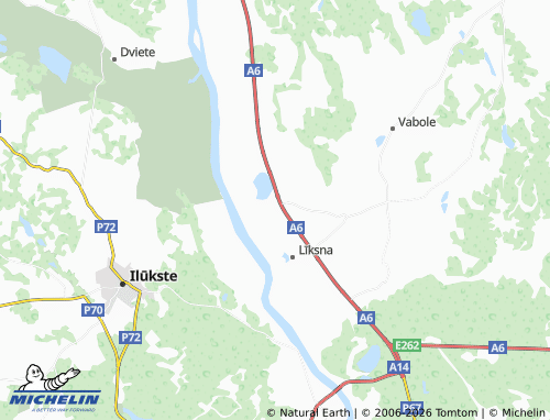 Mapa MICHELIN Vaikuļāni - ViaMichelin