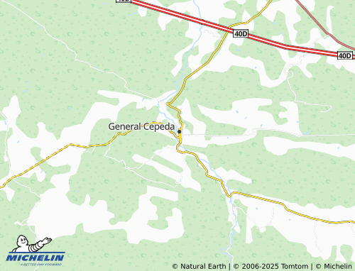 MICHELIN Hundido map - ViaMichelin