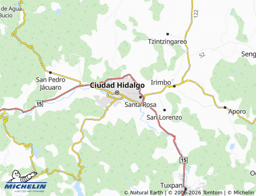 Mappa MICHELIN Santa María - ViaMichelin