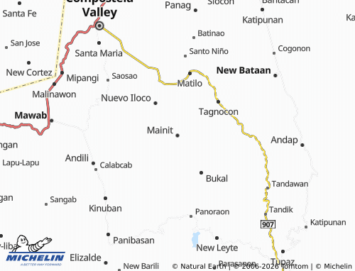 MICHELIN Mainit map - ViaMichelin