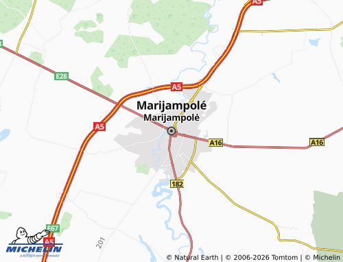 Mappa MICHELIN Marijampolė - ViaMichelin