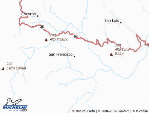 Kaart MICHELIN San Francisco - ViaMichelin