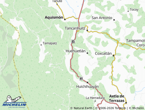 Mappa MICHELIN Cruz Blanca - ViaMichelin