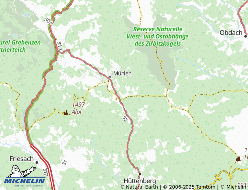 Carte MICHELIN Noreia - ViaMichelin