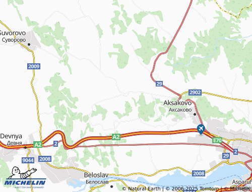 MICHELIN Kalimantsi map - ViaMichelin