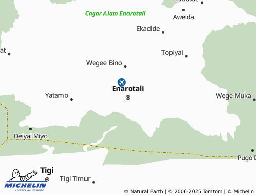 MICHELIN-Landkarte Enarotali - ViaMichelin