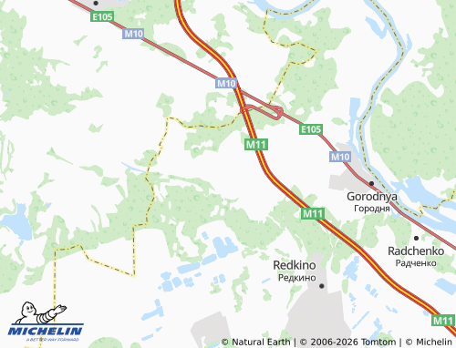Carte MICHELIN Lukino - ViaMichelin