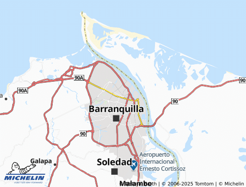 MICHELIN Bellavista map - ViaMichelin